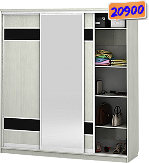 Фабричный 3-х дверный Шкаф Купе Артвуд цена 20900