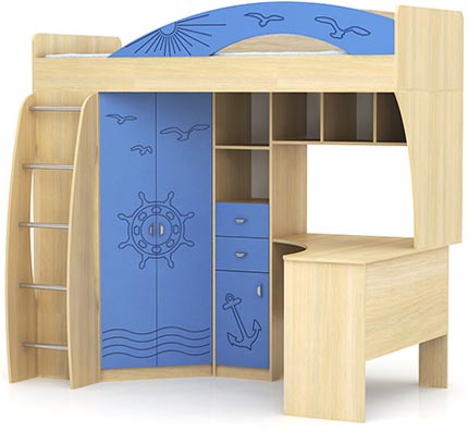 Детская мебель Морячок. Мебель для детской комнаты. Купить детскую мебель Морячок Ижевск